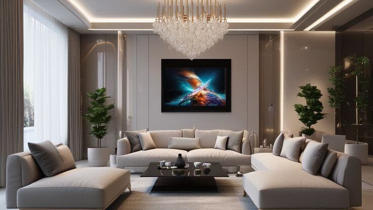 ASER PRESTIGE VİLLALARI-OTURMA ODASI