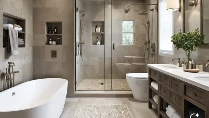 ASER PRESTIGE VİLLALARI-BANYO